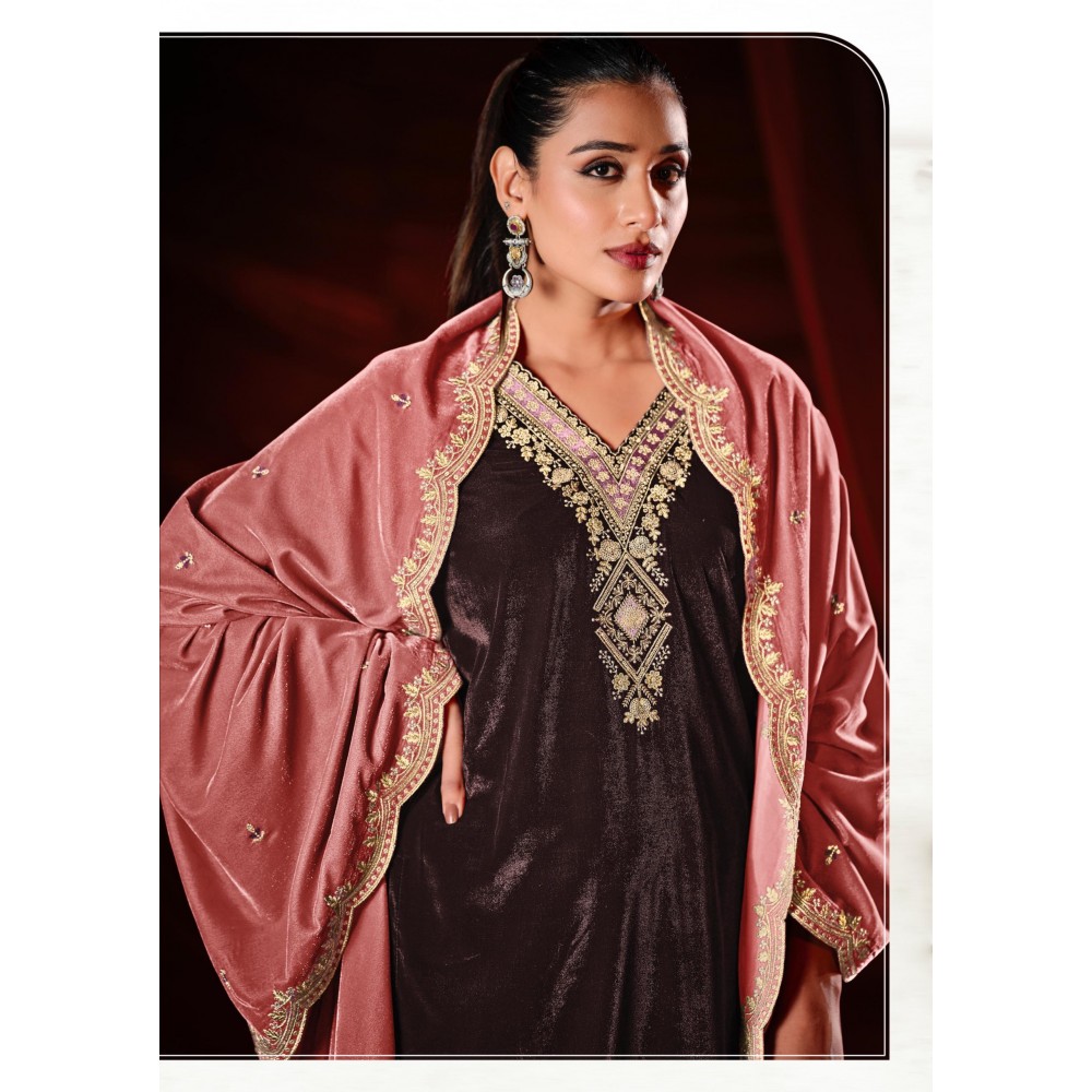 SAJNI VELVET MUMTAZ  (Winter Collection)