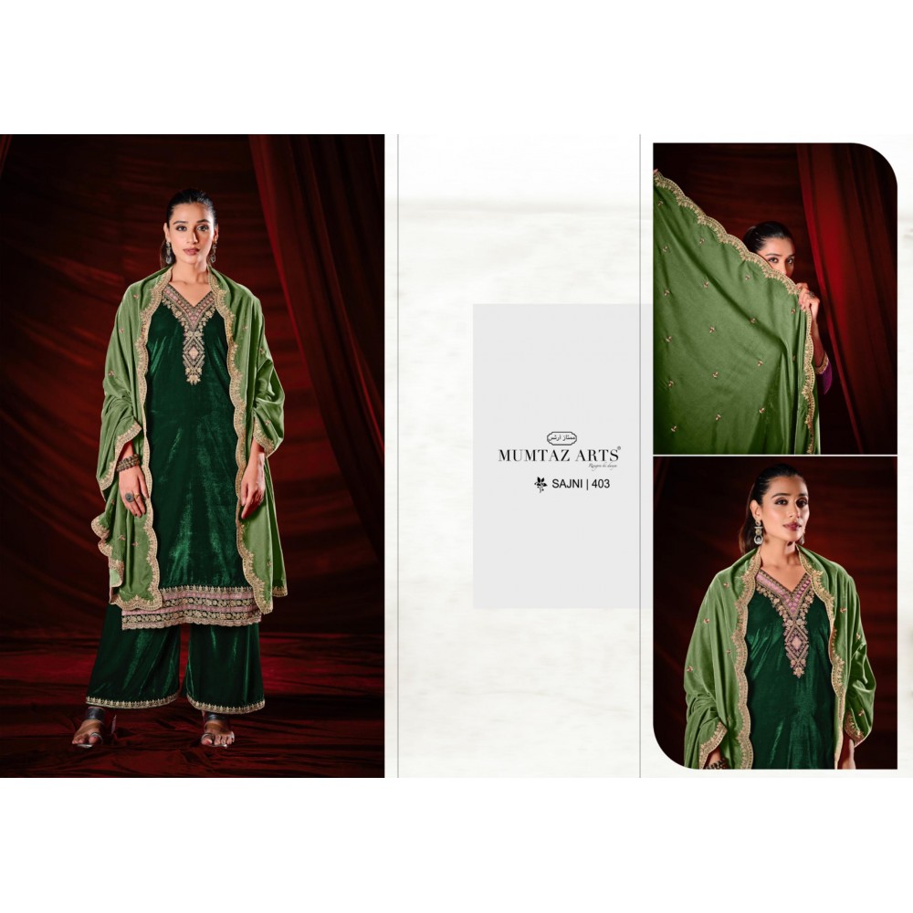 SAJNI VELVET MUMTAZ  (Winter Collection)