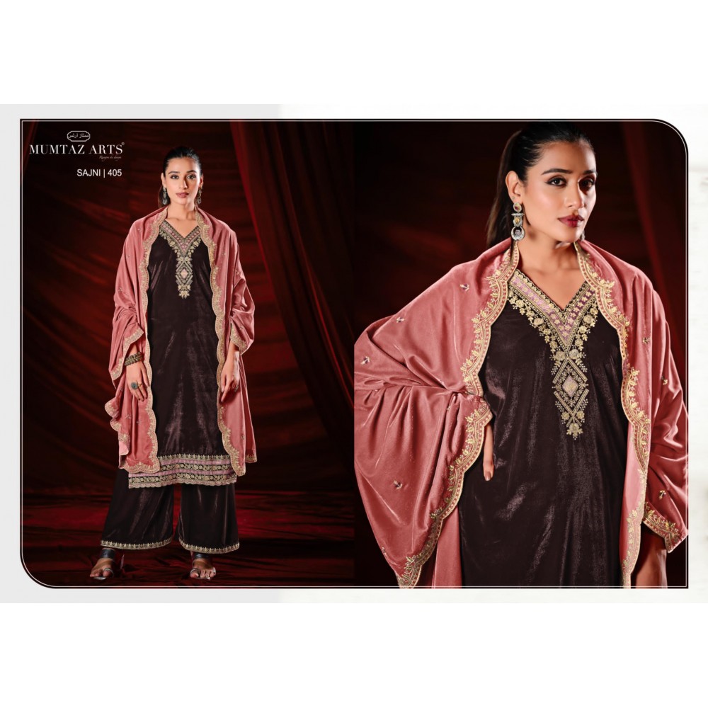 SAJNI VELVET MUMTAZ  (Winter Collection)