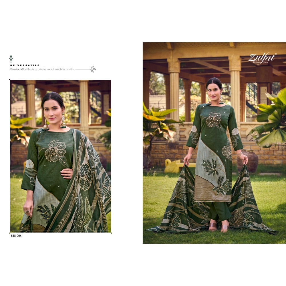 SAJNI VOL 7 ZULFAT (Cotton Dupatta)