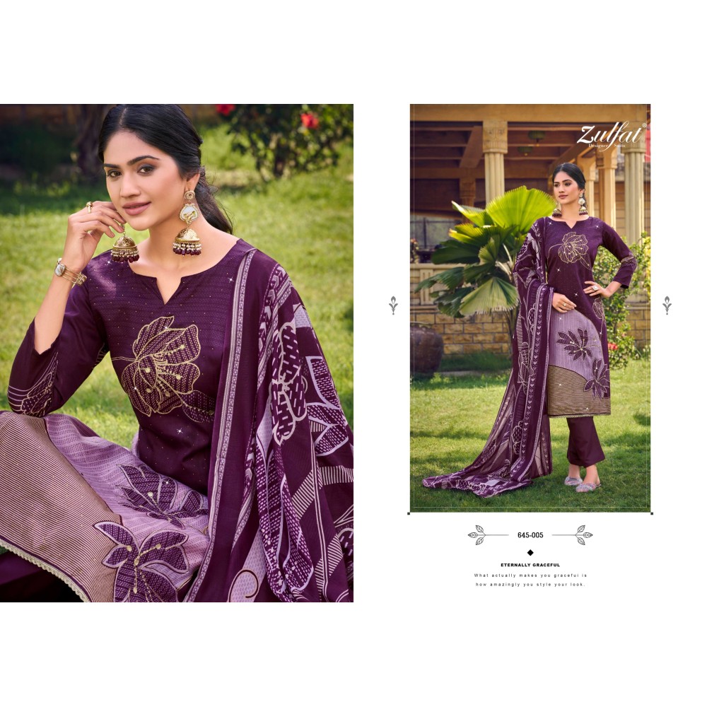 SAJNI VOL 7 ZULFAT (Cotton Dupatta)
