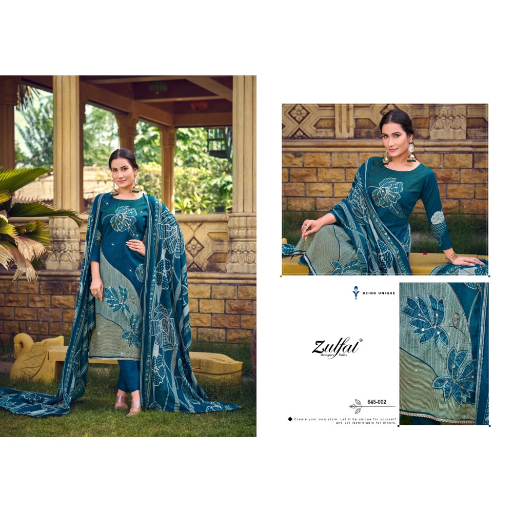 SAJNI VOL 7 ZULFAT (Cotton Dupatta)