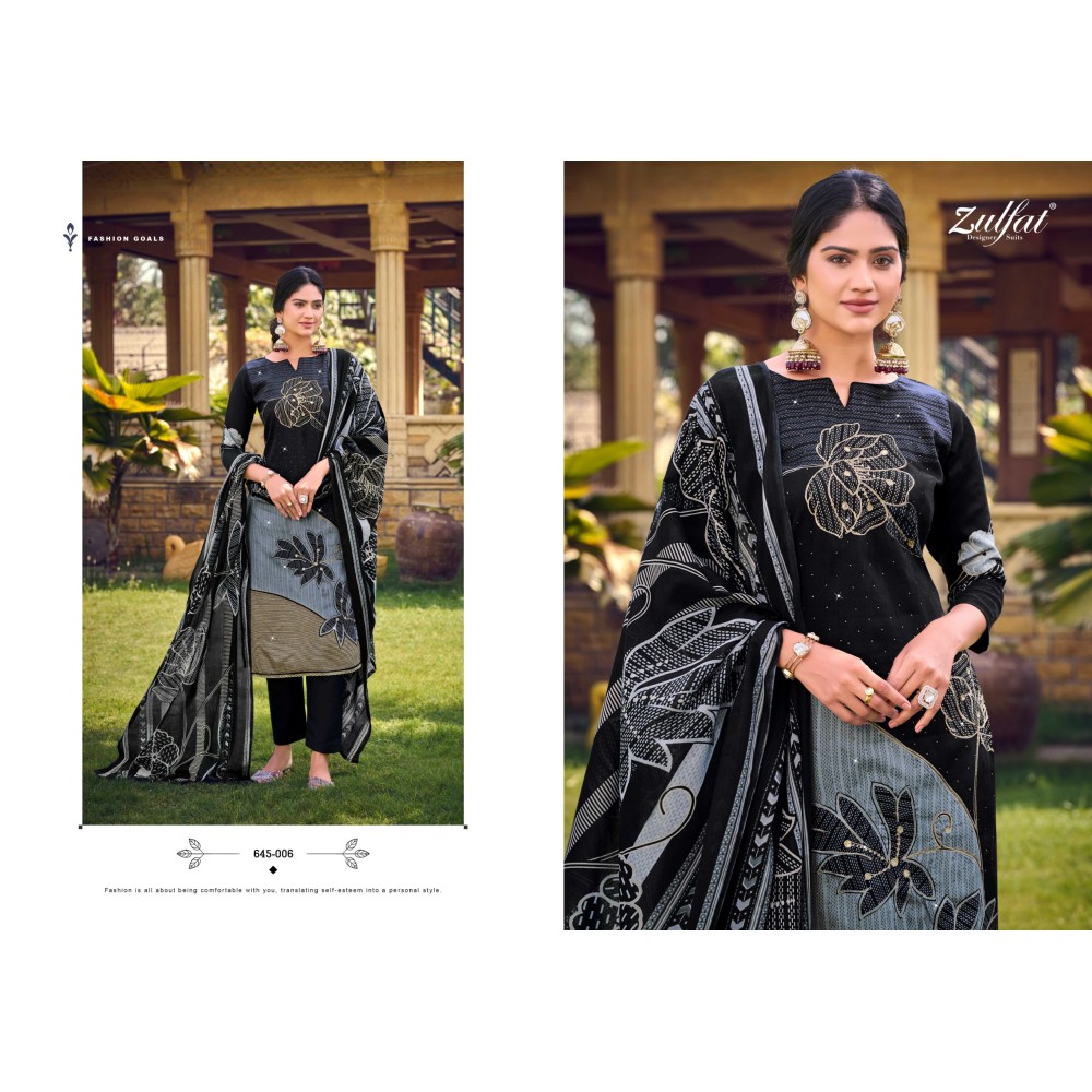 SAJNI VOL 7 ZULFAT (Cotton Dupatta)
