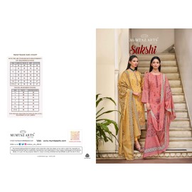 SAKHSHI 1001-04 MUMTAZ (Cotton Dupatta)