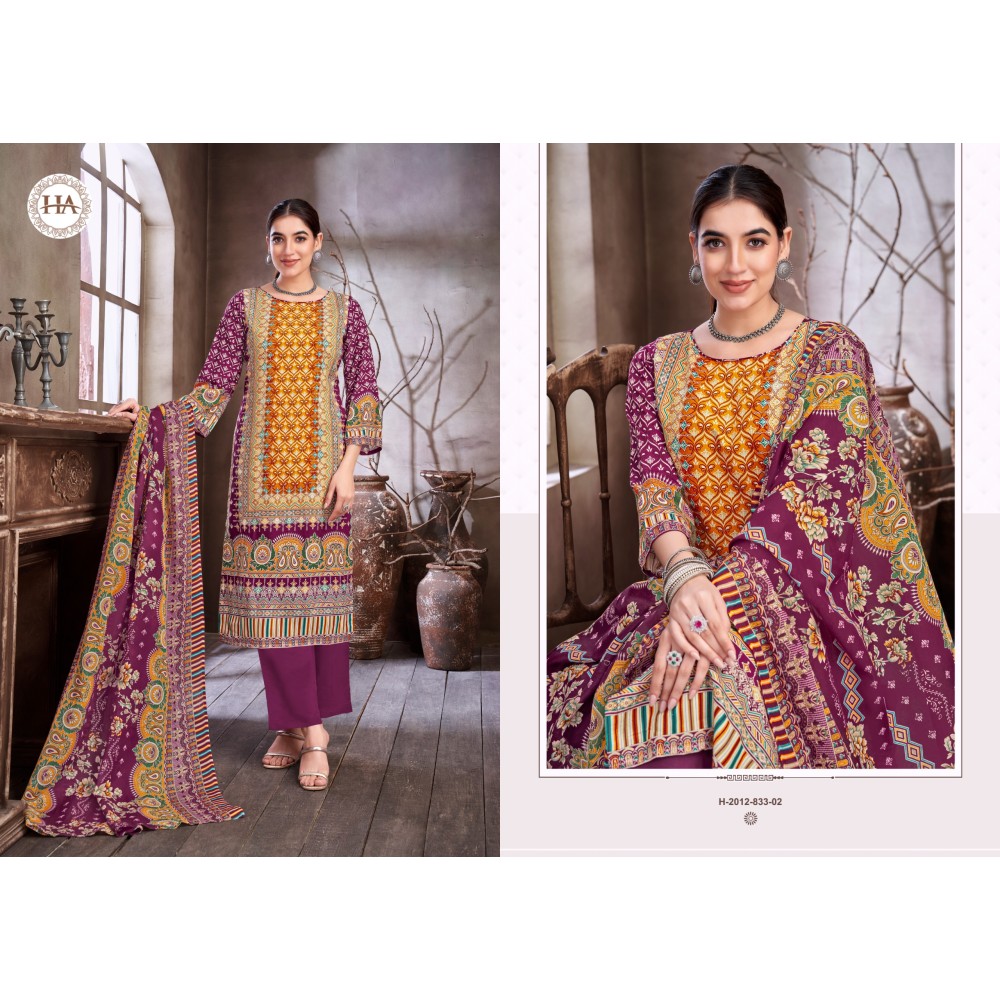 SANA NOOR 5 HARSHIT (Cotton Dupatta)
