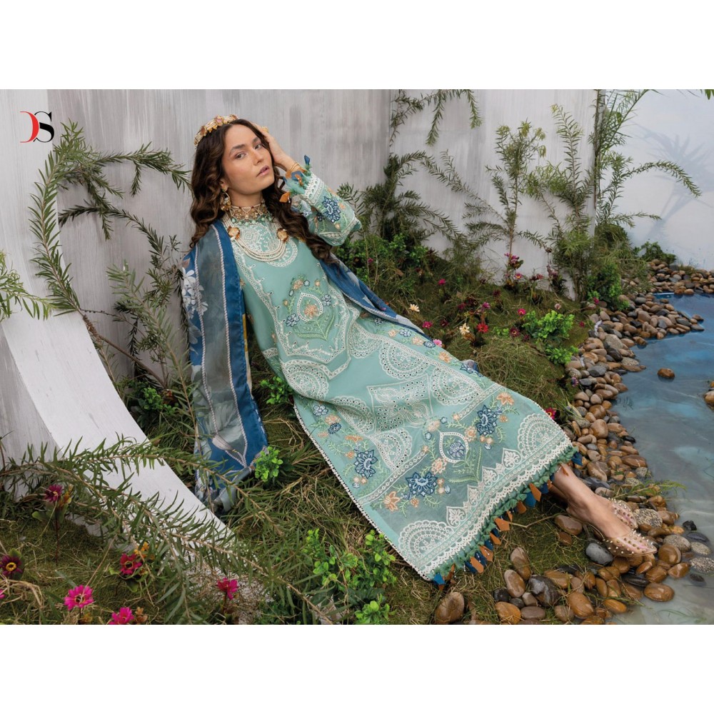 SANA SAFINAZ LAWN R BY DEEPSY SUITS (Cotton Dupatta)