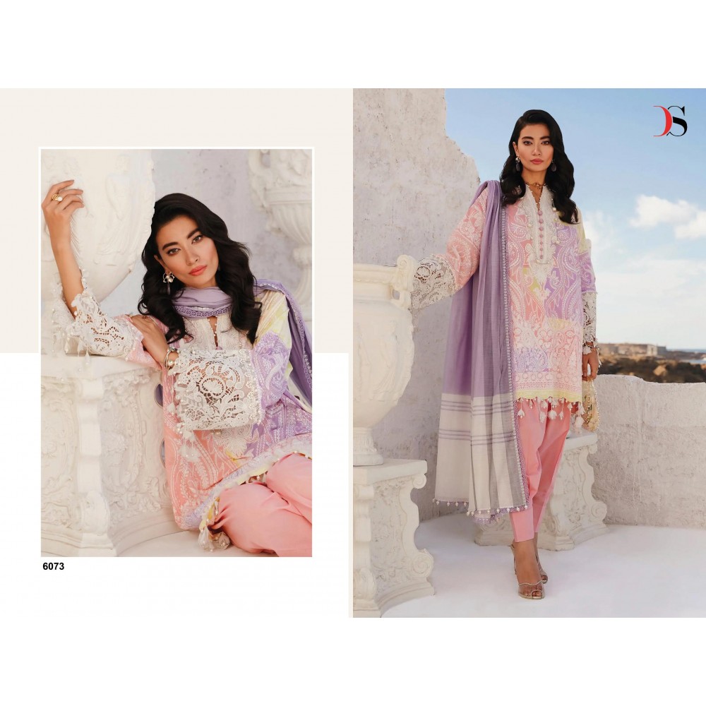 SANA SAFINAZ MUZLIN 24-2 BY DEEPSY SUITS (Cotton Dupatta)