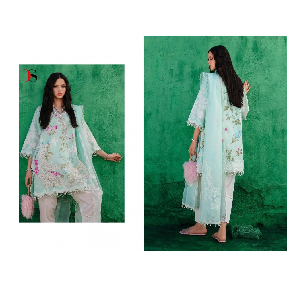 SANA SAFINAZ MUZLIN 24-2 BY DEEPSY SUITS (Chiffon Dupatta)