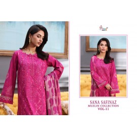 SANA SAFINAZ MUZLIN COLLECTION VOL 11 SHREE (Cotton Dupatta)