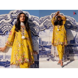 SANA SAFINAZ MUZLIN EMBROIDERED 24 R DEEPSY SUITS