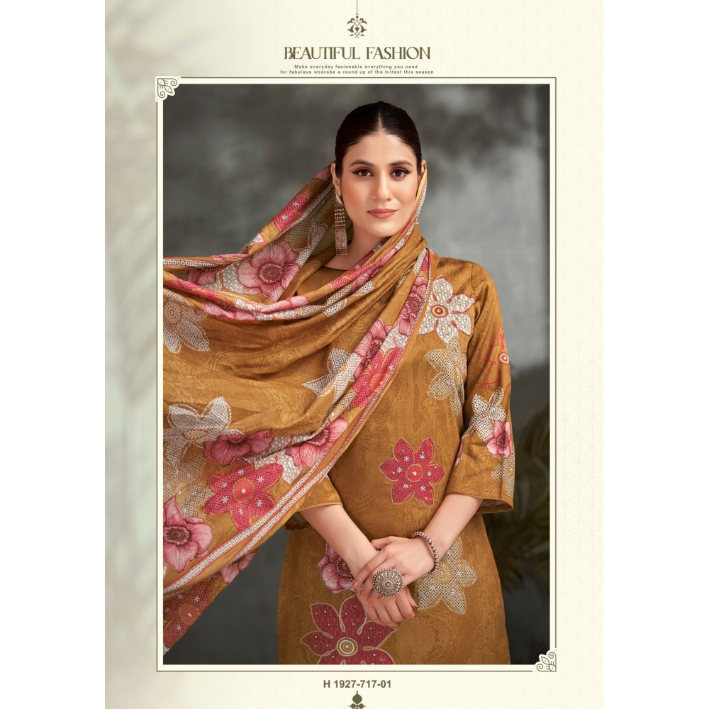 SANOVAR 8 ALOK SUITS (Cotton Dupatta)