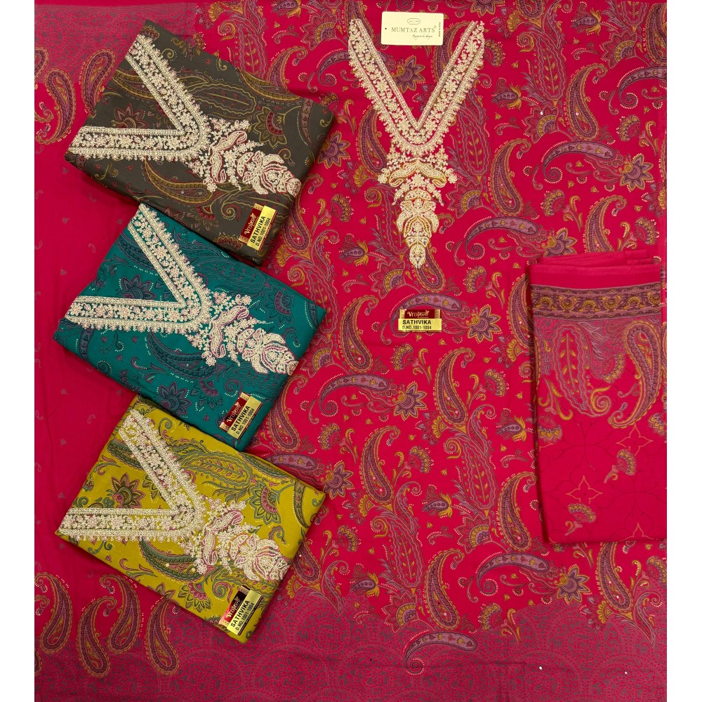 SATHVIKA MUMTAZ ARTS (winter Collection)