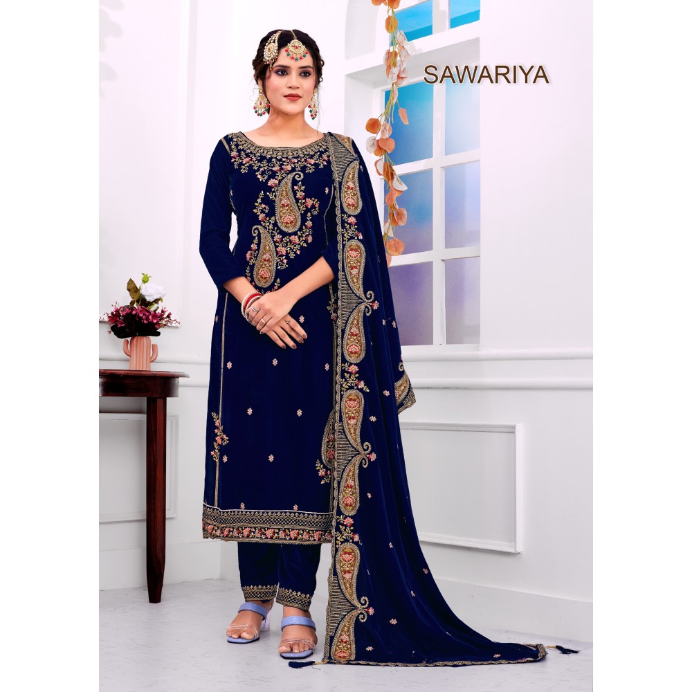 SAWARIYA VELVET (winter Collection)