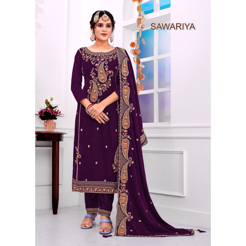 SAWARIYA VELVET (winter Collection)