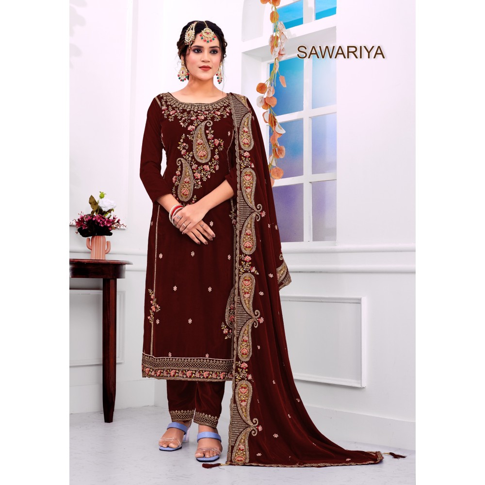 SAWARIYA VELVET (winter Collection)