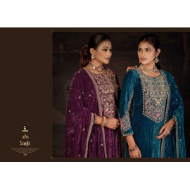SAYLI VELVET RK GOLD (Winter Collection)
