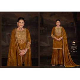 SAYLI VELVET RK GOLD (Winter Collection)