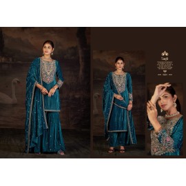 SAYLI VELVET RK GOLD (Winter Collection)