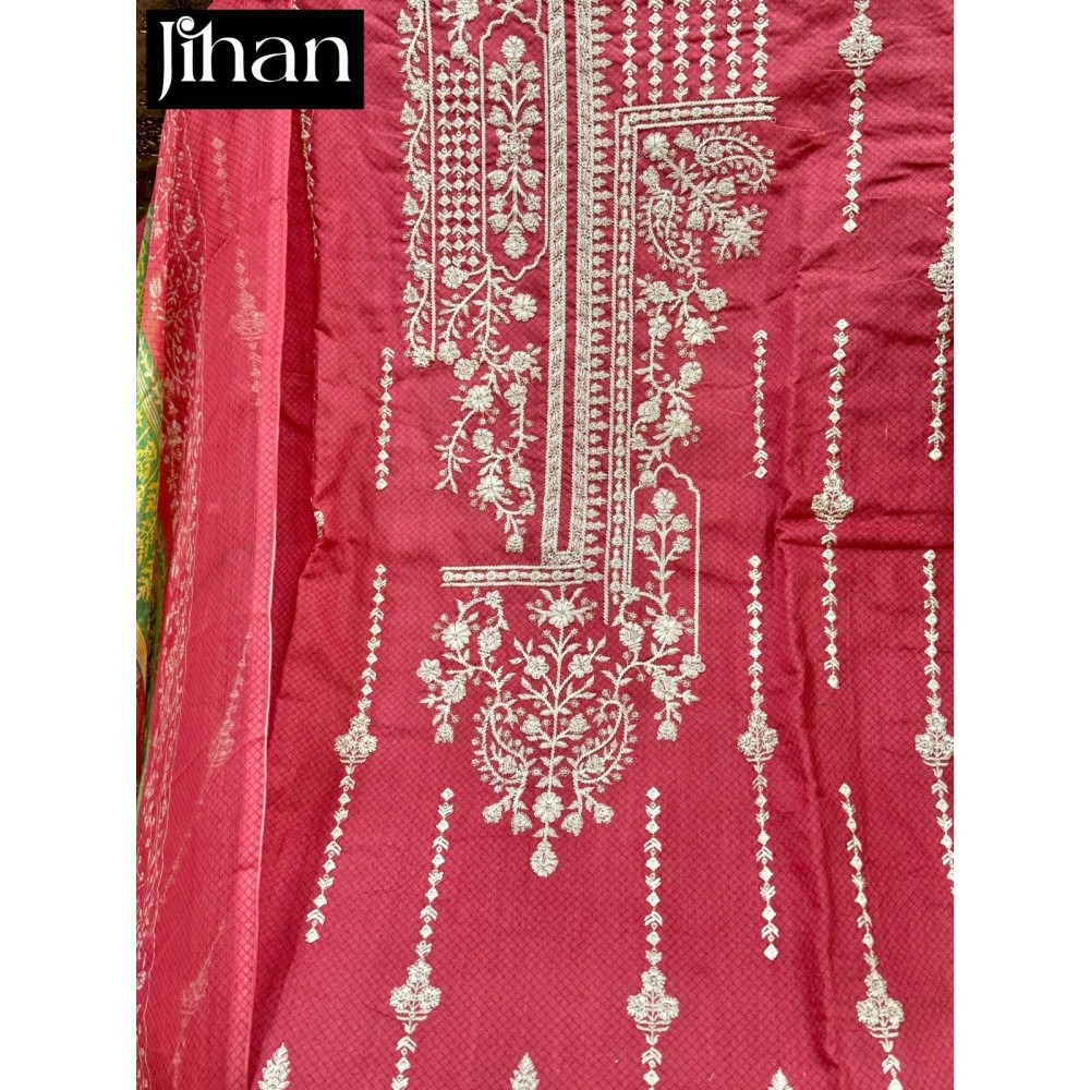 SCARLET LAWN VOL 3 JIHAN (Cotton Dupatta)