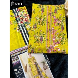 SCARLET LAWN VOL 3 JIHAN (Chiffon Dupatta)