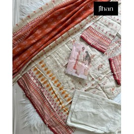 SCARLET LAWN VOL 4 JIHAN (Cotton Dupatta)