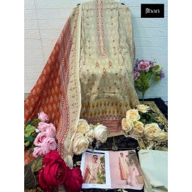 SCARLET LAWN VOL 4 JIHAN (Cotton Dupatta)