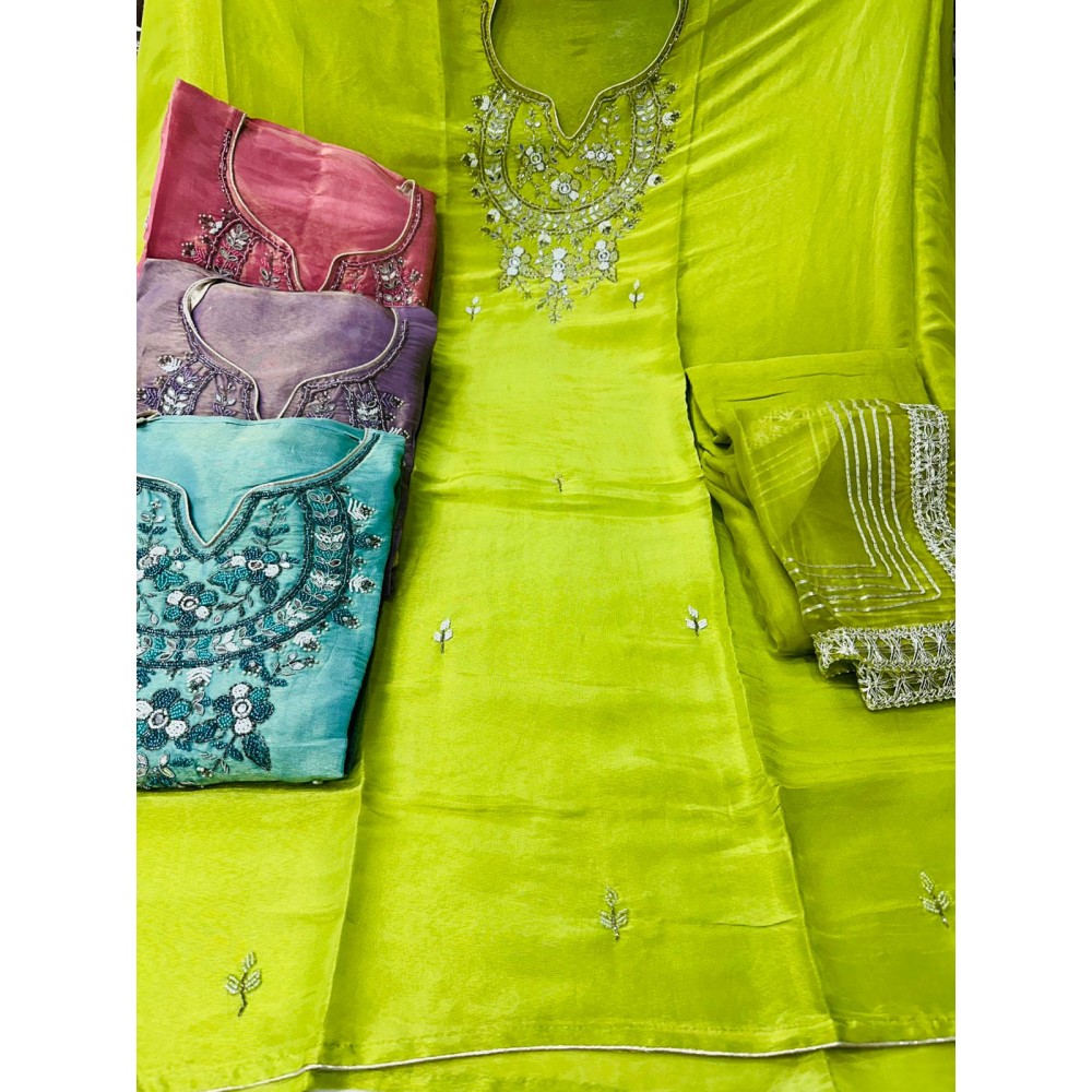 SD 52 SIMMAR ORGANZA HAND WORK