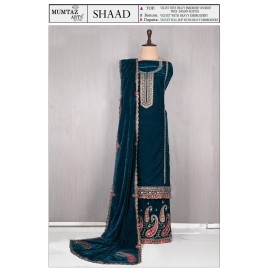 SHAAD VELVET MUMTAZ ARTS (Winter Collection)
