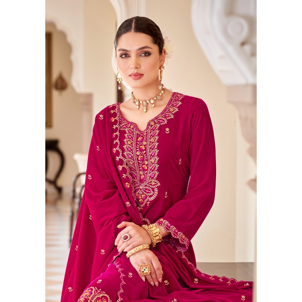 SHABNAM VELVET ALOK SUITS (Winter Collection)