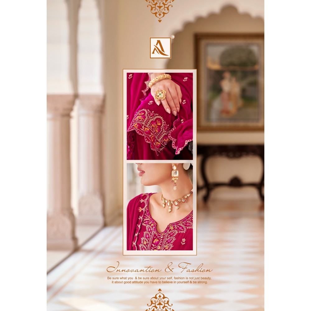 SHABNAM VELVET ALOK SUITS (Winter Collection)