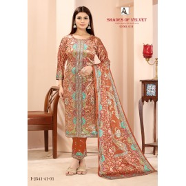 SHADE OF VELVET 1 ALOK (winter Collection)