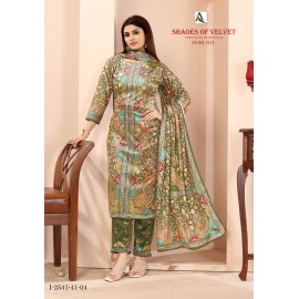 SHADE OF VELVET 1 ALOK (winter Collection)