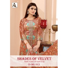 SHADE OF VELVET 1 ALOK (winter Collection)