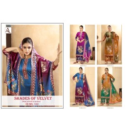 SHADE OF VELVET 10 ALOK (winter Collection)