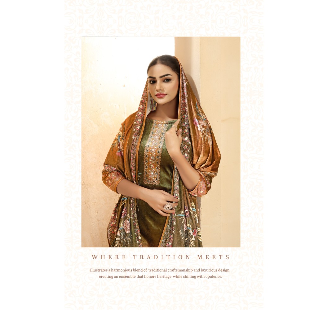 SHADE OF VELVET 10 ALOK (winter Collection)