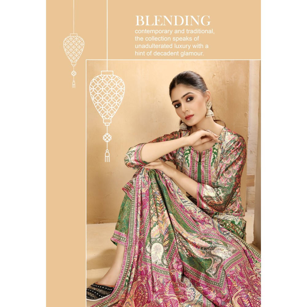 SHADE OF VELVET 11 ALOK (winter Collection)