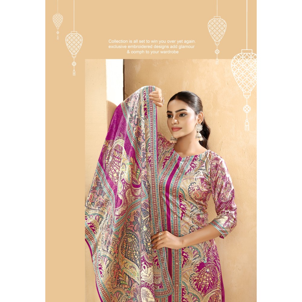 SHADE OF VELVET 11 ALOK (winter Collection)