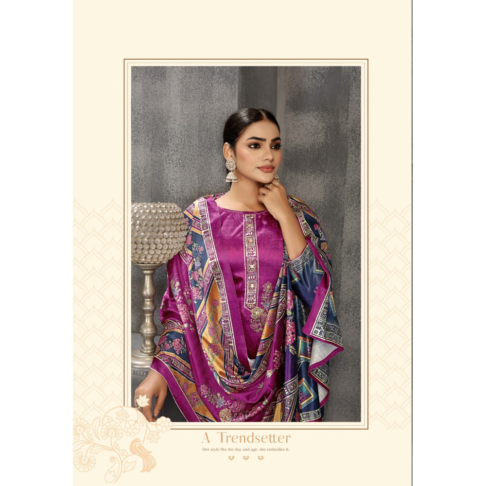 SHADE OF VELVET 12 ALOK (winter Collection)