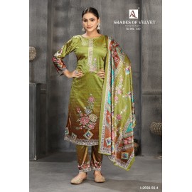 SHADE OF VELVET 12 ALOK (winter Collection)