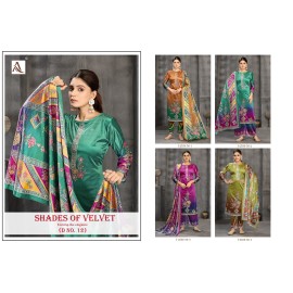 SHADE OF VELVET 12 ALOK (winter Collection)