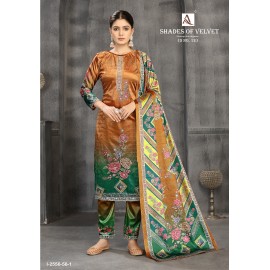 SHADE OF VELVET 12 ALOK (winter Collection)