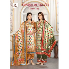 SHADE OF VELVET 13 ALOK (winter Collection)