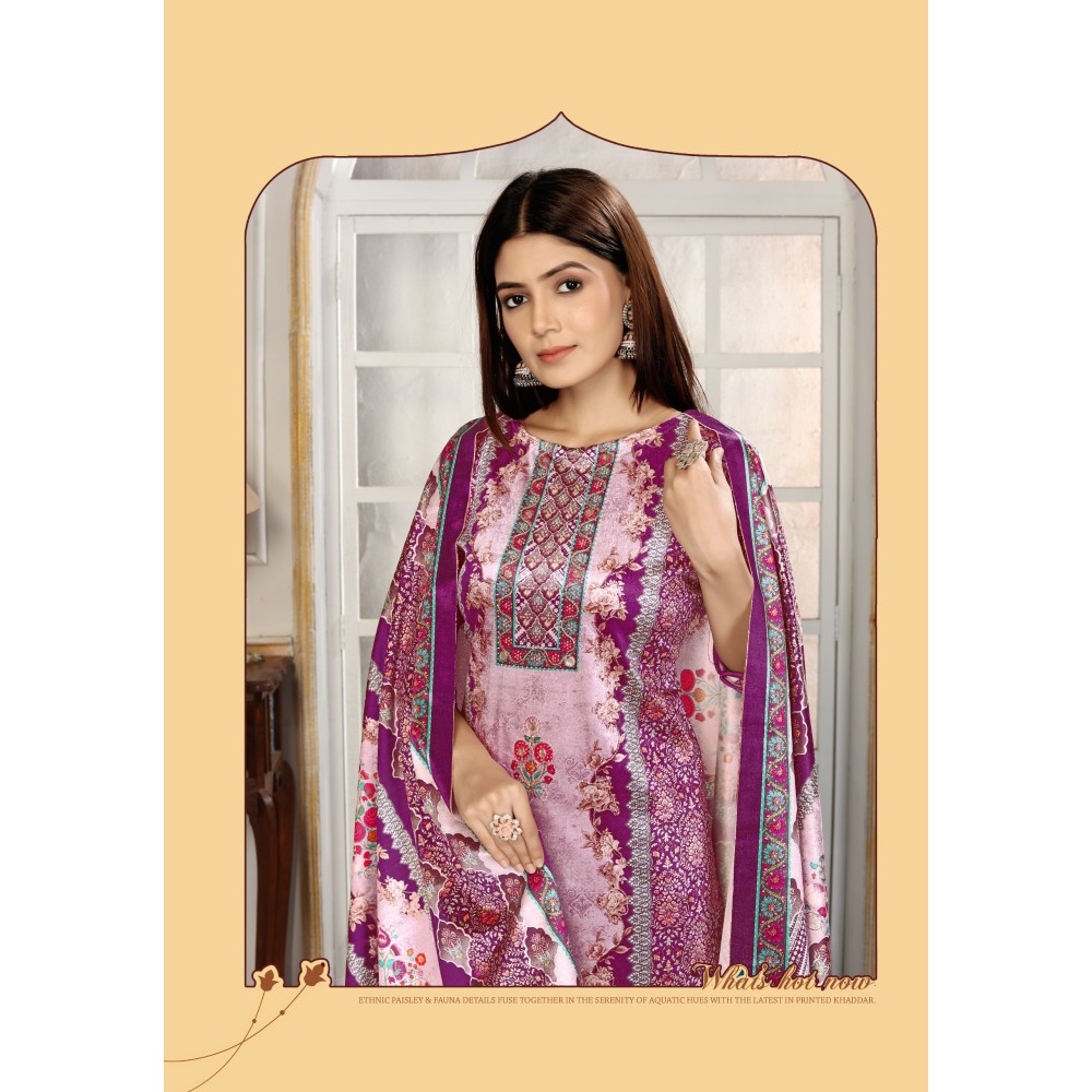 SHADE OF VELVET 14 ALOK (winter Collection)