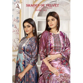 SHADE OF VELVET 14 ALOK (winter Collection)