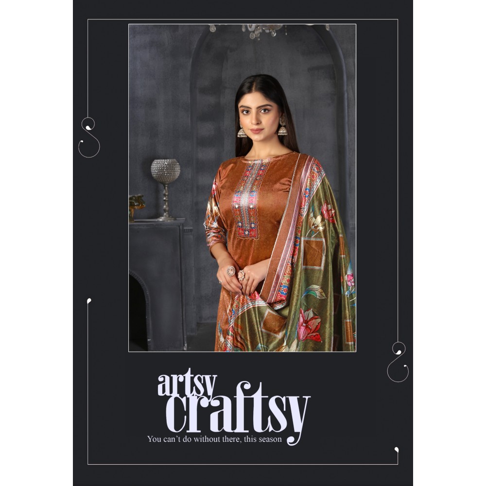 SHADE OF VELVET 15 ALOK (winter Collection)