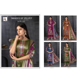 SHADE OF VELVET 15 ALOK (winter Collection)