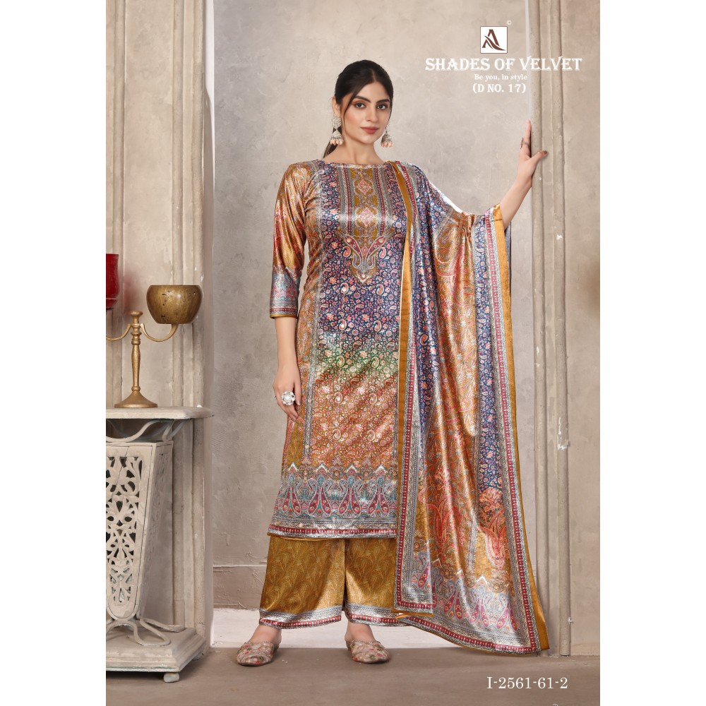 SHADE OF VELVET 17 ALOK (winter Collection)