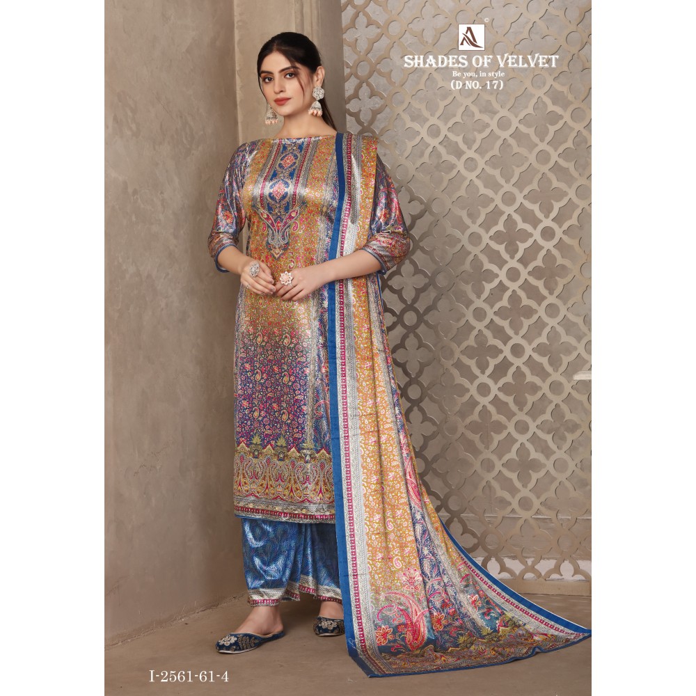 SHADE OF VELVET 17 ALOK (winter Collection)
