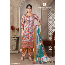 SHADE OF VELVET 18 ALOK (winter Collection)