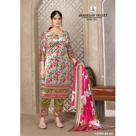 SHADE OF VELVET 18 ALOK (winter Collection)
